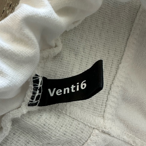 Venti6 White Textured Jogger Pants - Picture 4 of 5